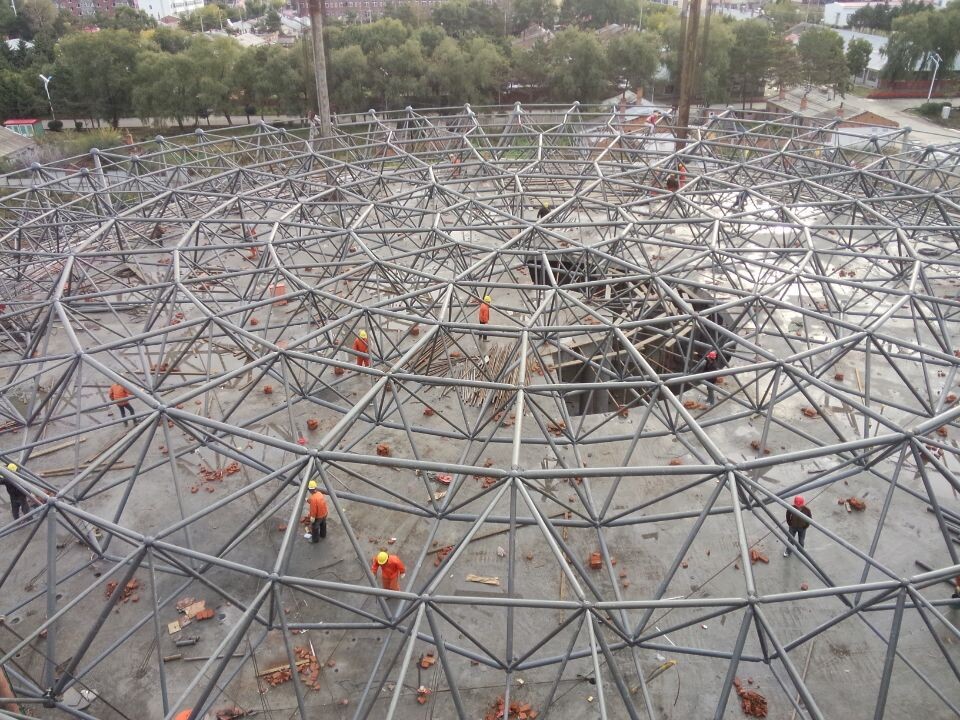 牙克石全民健身中心网架