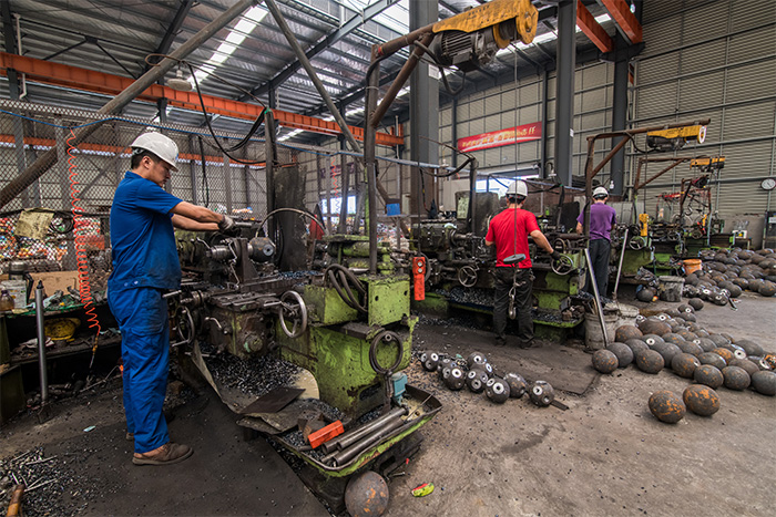 牙克石网架配件车间